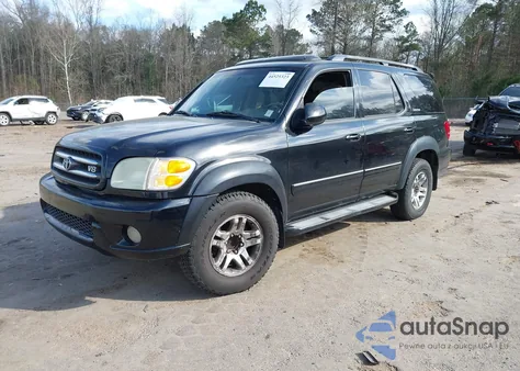 2003 Toyota Sequoia Limited V8 from USA, damaged, VIN 5TDZT38AX3S191876